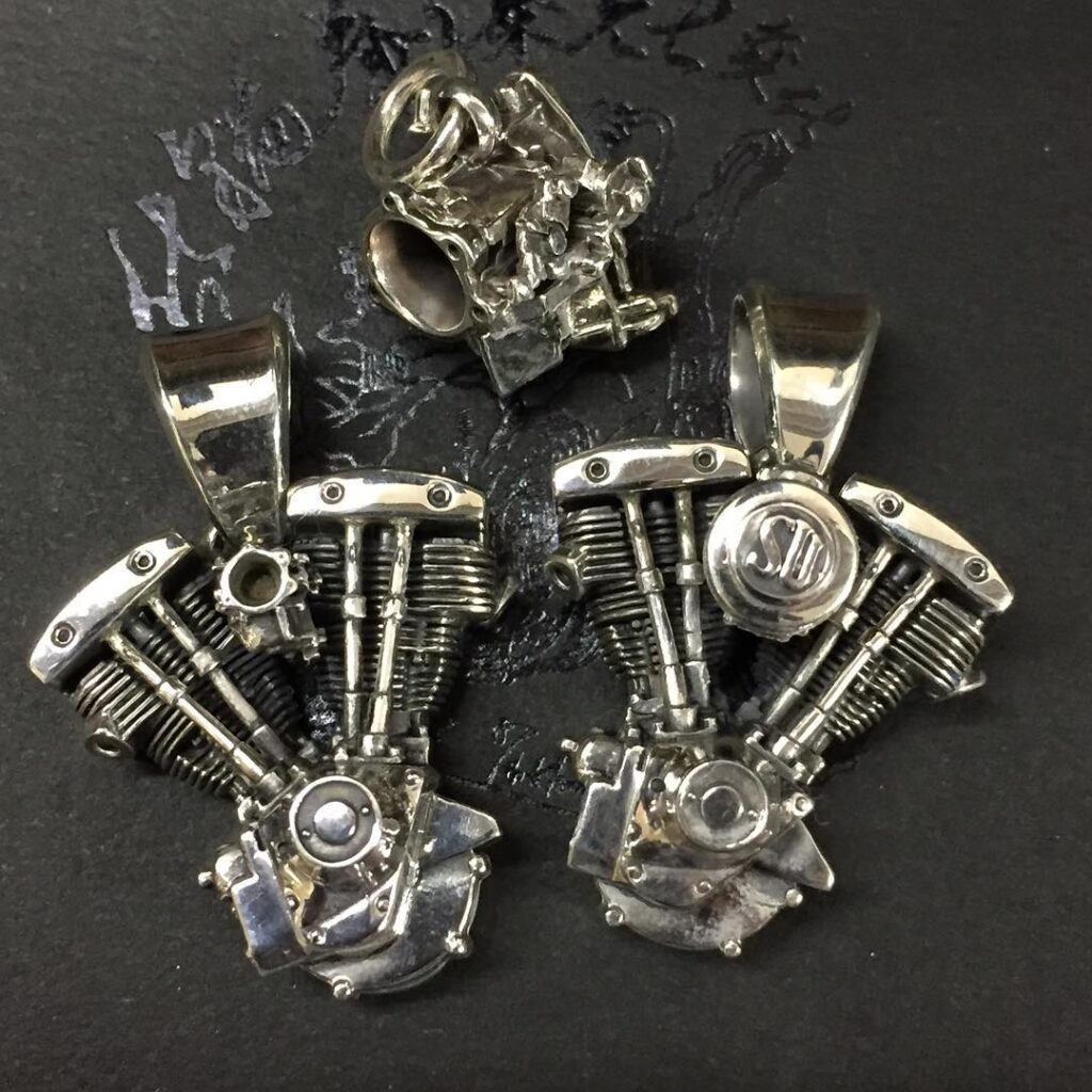 ショベルヘッドのペンダント